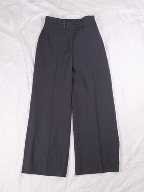 Ann Taylor LOFT Black Sailor Pants Slacks 2P